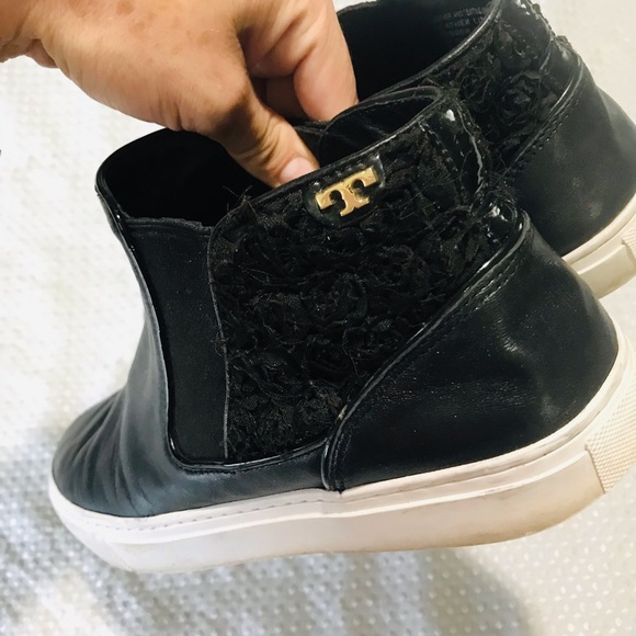 TORY BURCH
Rosette High Top Trainers - Picture 10 of 16